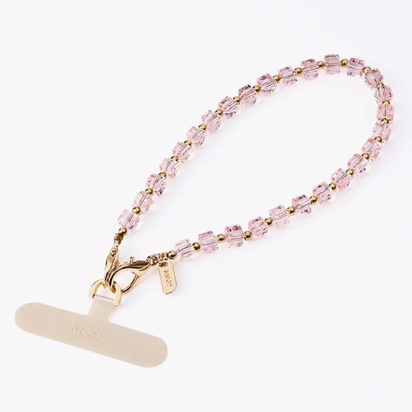 Uniq Coehl Candy Gem Handstrap Universal Phone Strap Pendant - Pinkeng
