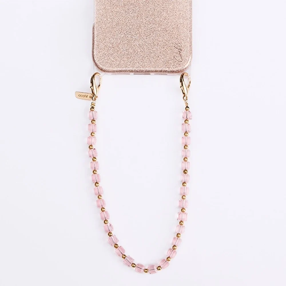 Uniq Coehl Candy Gem Handstrap Universal Phone Strap Pendant - Pinkeng