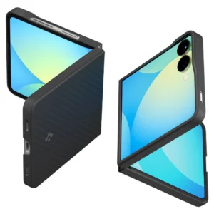 Spigen AirSkin Aramid Case for Samsung Galaxy Z Flip 7 - Blackeng