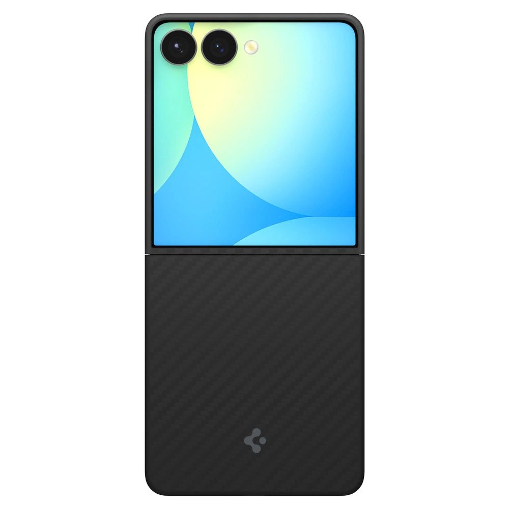 Spigen AirSkin Aramid Case for Samsung Galaxy Z Flip 7 - Blackeng