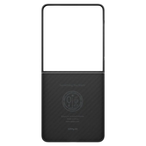 Spigen AirSkin Aramid Case for Samsung Galaxy Z Flip 7 - Blackeng