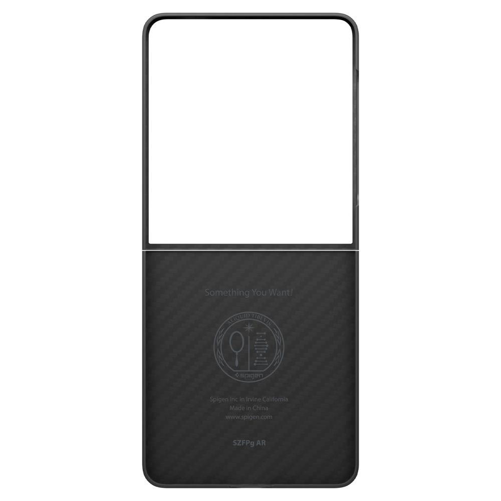 Spigen AirSkin Aramid Case for Samsung Galaxy Z Flip 7 - Blackeng