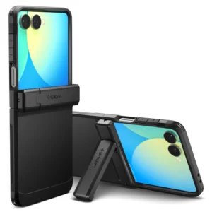Spigen Tough Armor Pro Mag MagSafe Case for Samsung Galaxy Z Flip 7 - Blackeng