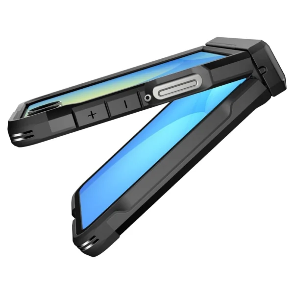 Spigen Tough Armor Pro Mag MagSafe Case for Samsung Galaxy Z Flip 7 - Blackeng