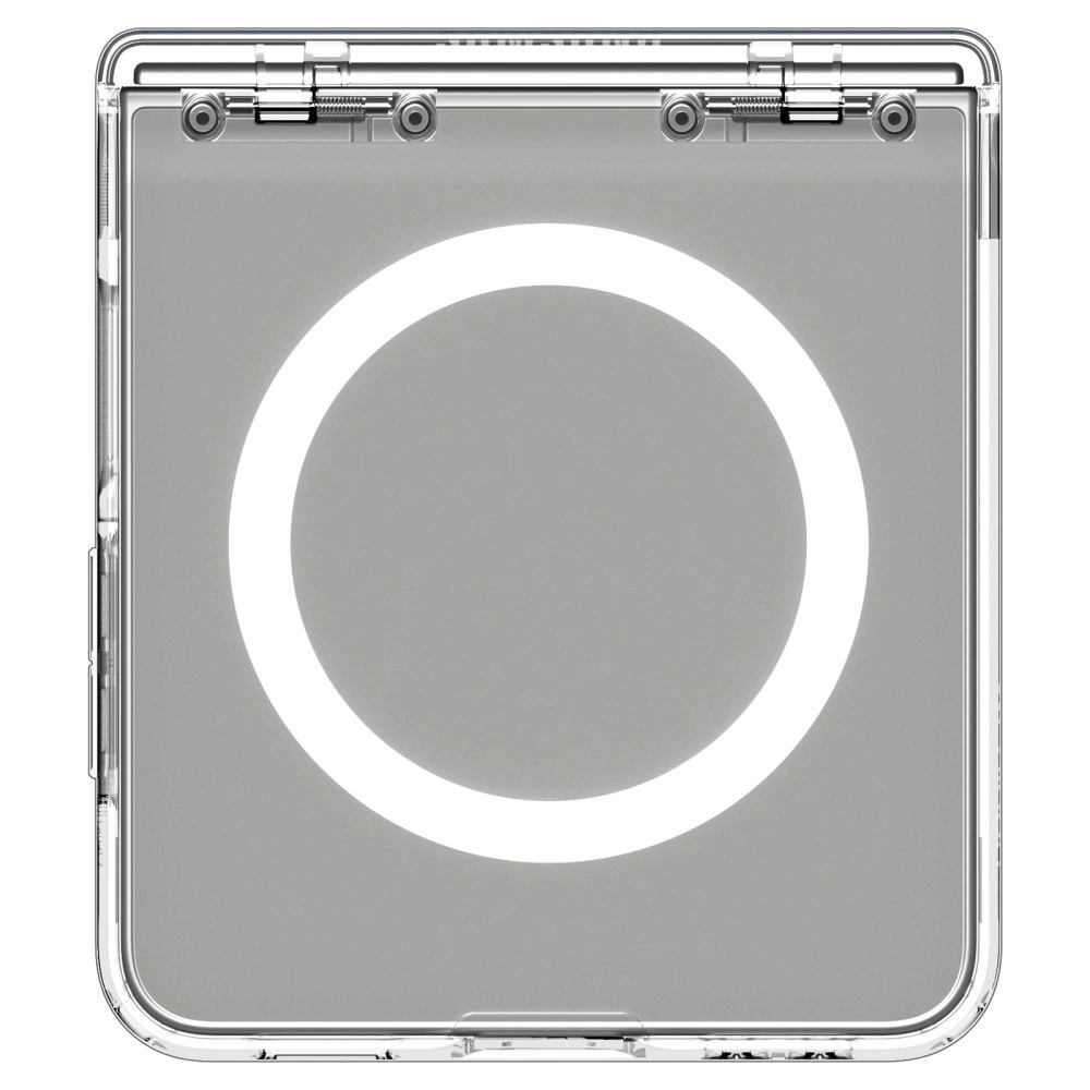 Spigen Ultra Hybrid Pro Mag MagSafe Case for Samsung Galaxy Z Flip 7 - Clear and Whiteeng