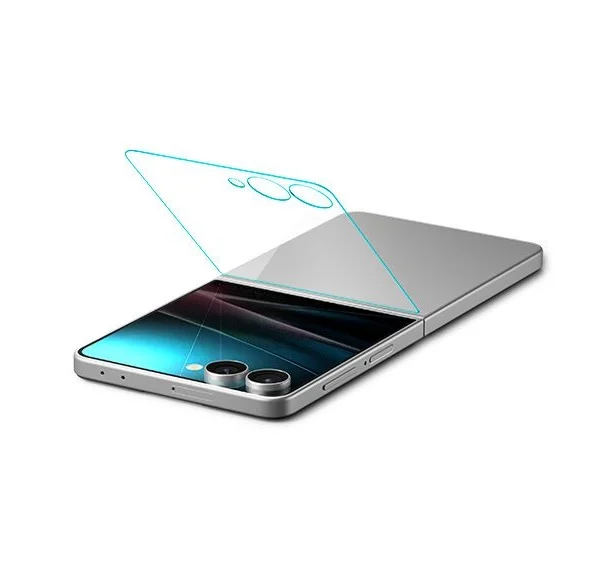 Spigen Glas.TR EZ Fit HD Tempered Glass Screen Protector for Samsung Galaxy Z Flip 7 - Transparenteng