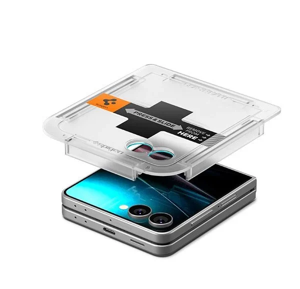 Spigen Glas.TR EZ Fit HD Tempered Glass Screen Protector for Samsung Galaxy Z Flip 7 - Transparenteng