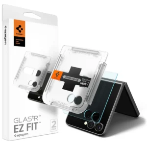 Spigen Glas.TR EZ Fit HD Tempered Glass 2-pack for Samsung Galaxy Z Flip 7 - Transparenteng