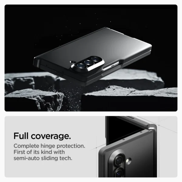 Spigen Tough Armor Pro Mag MagSafe Case for Samsung Galaxy Z Fold 7 - Blackeng