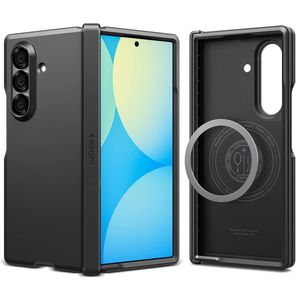 Spigen Tough Armor Pro Mag MagSafe Case for Samsung Galaxy Z Fold 7 - Blackeng
