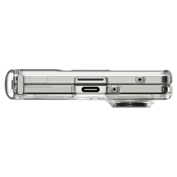 Spigen Tough Armor Pro Mag MagSafe Case for Samsung Galaxy Z Fold 7 - Clear and Whiteeng