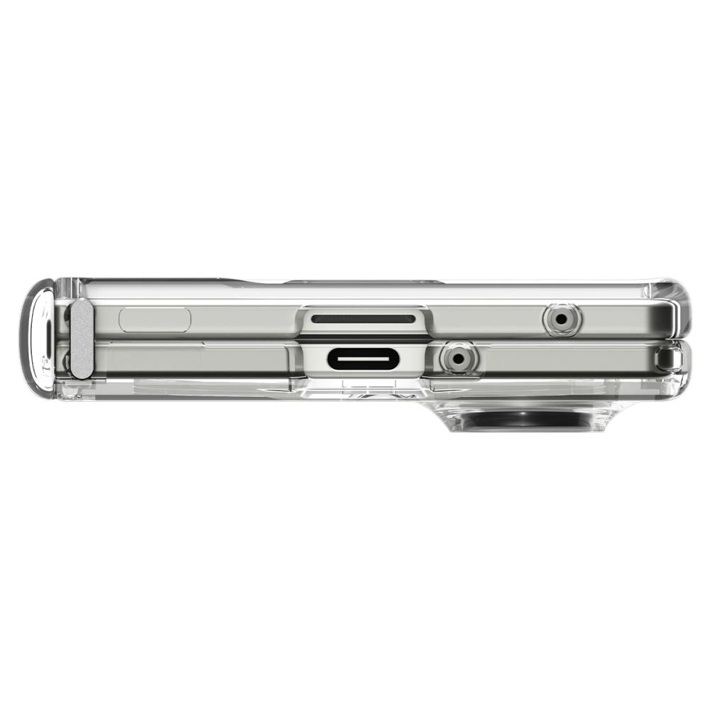Spigen Tough Armor Pro Mag MagSafe Case for Samsung Galaxy Z Fold 7 - Clear and Whiteeng