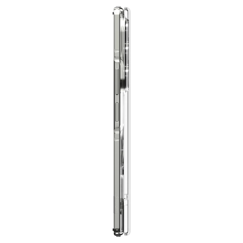 Spigen Tough Armor Pro Mag MagSafe Case for Samsung Galaxy Z Fold 7 - Clear and Whiteeng