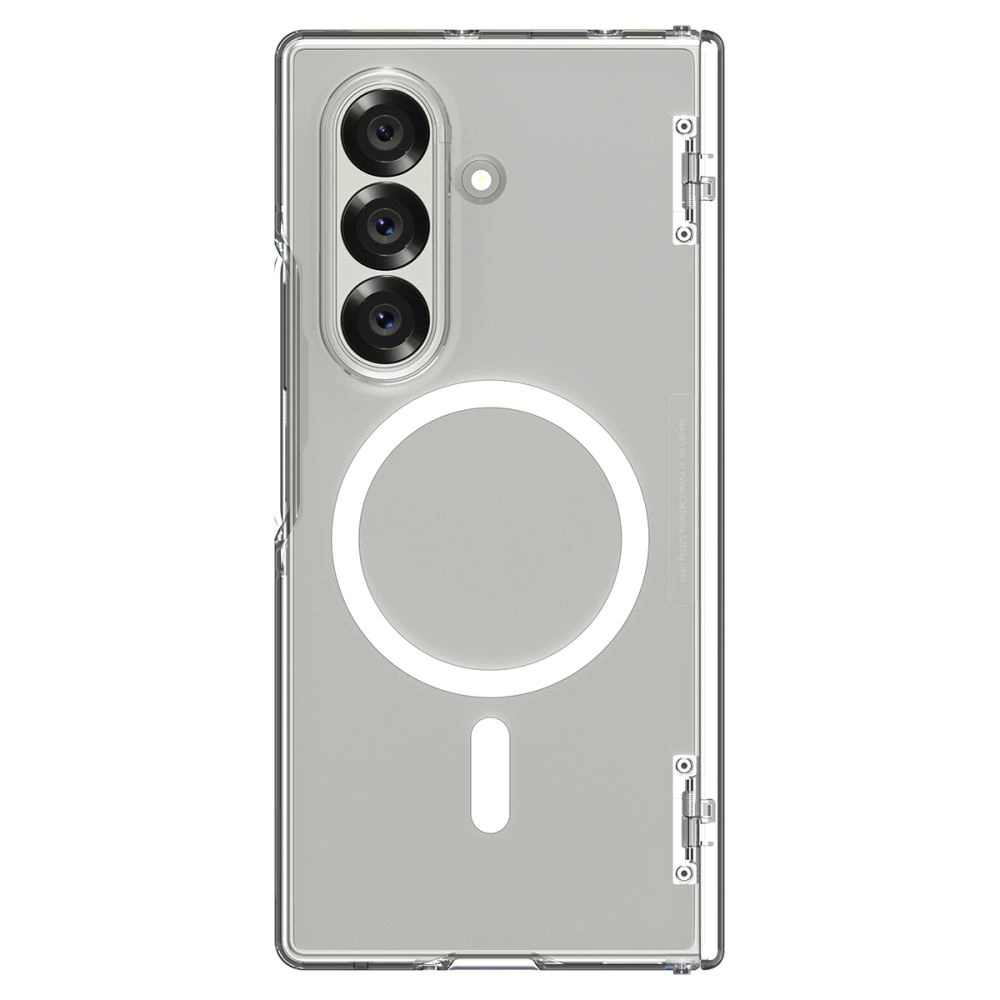 Spigen Tough Armor Pro Mag MagSafe Case for Samsung Galaxy Z Fold 7 - Clear and Whiteeng