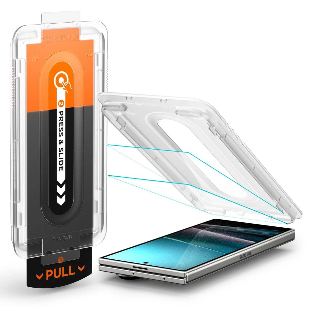 Spigen Glas.TR EZ Fit Pro HD Tempered Glass 2-pack for Samsung Galaxy Z Fold 7 - Transparenteng