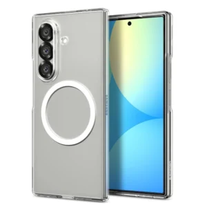 Spigen AirSkin Mag MagSafe Case for Samsung Galaxy Z Fold 7 - Clear and Whiteeng