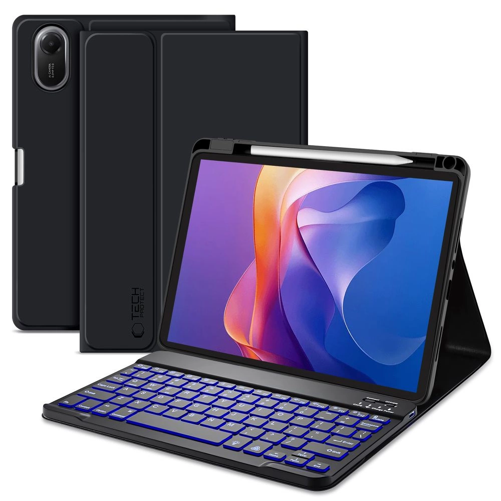 Tech-Protect SC Pen Case for Xiaomi Redmi Pad 2 11.0 with Keyboard - Blackeng