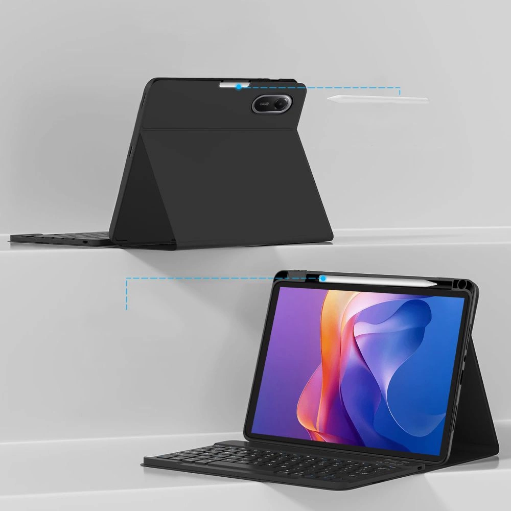 Tech-Protect SC Pen Case for Xiaomi Redmi Pad 2 11.0 with Keyboard - Blackeng