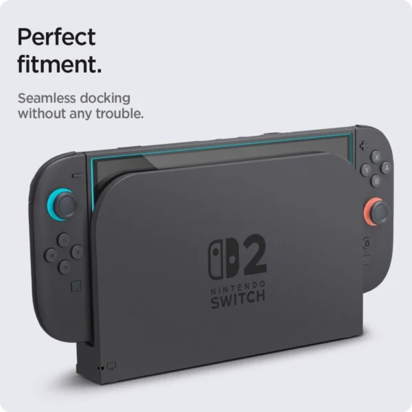 Spigen Glas.Tr ”EZ FIT” Tempered Glass 2-pack for Nintendo Switch 2 - Transparenteng