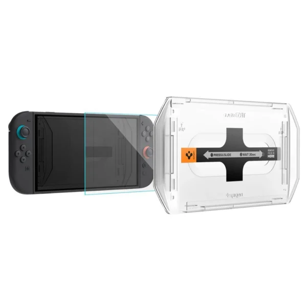 Spigen Glas.Tr ”EZ FIT” Tempered Glass 2-pack for Nintendo Switch 2 - Transparenteng