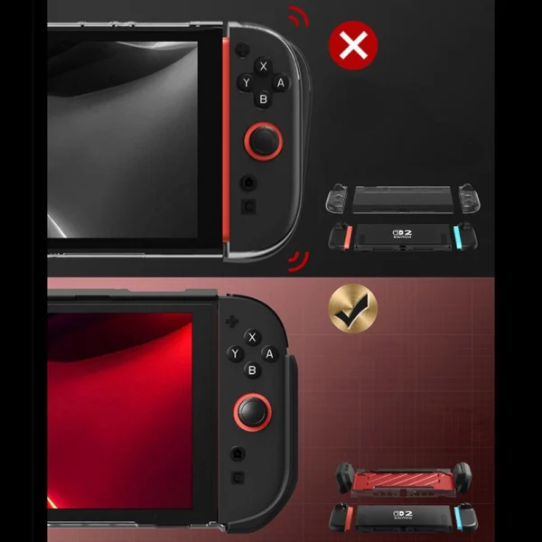 Supcase Unicorn Beetle Pro Case for Nintendo Switch 2 - Red and Blackeng