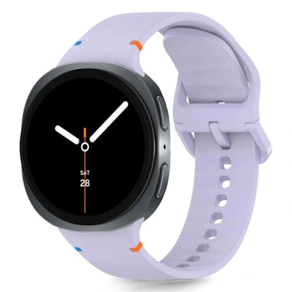 Tech-Protect Silicone Strap for Samsung Galaxy Watch 40/44/46 mm - Purpleeng