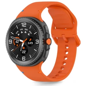 Tech-Protect Silicone Strap for Samsung Galaxy Watch 40/44/46 mm - Orangeeng