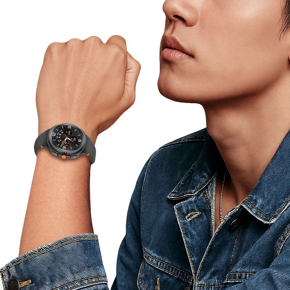 Tech-Protect Silicone Strap for Samsung Galaxy Watch 40/44/46 mm - Orangeeng