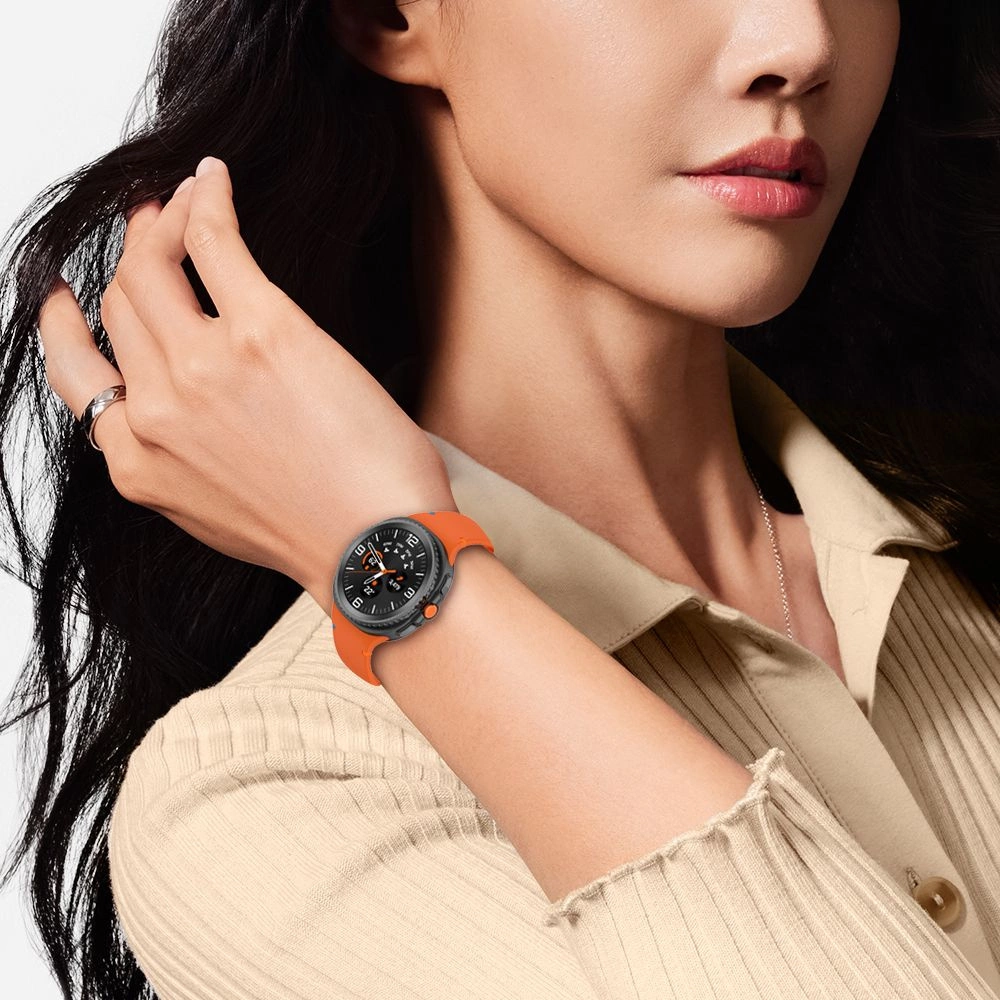Tech-Protect Silicone Strap for Samsung Galaxy Watch 40/44/46 mm - Orangeeng