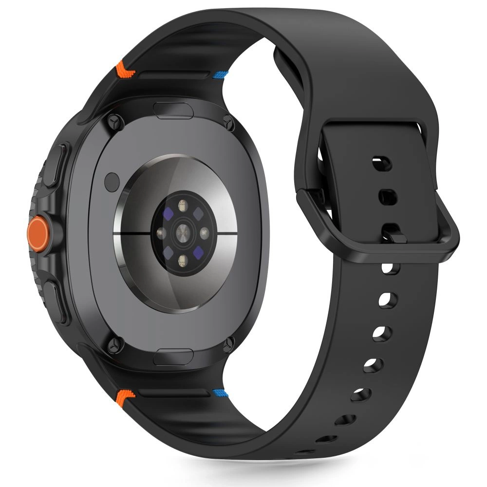 Tech-Protect Silicone Strap for Samsung Galaxy Watch 40/44/46 mm - Blackeng
