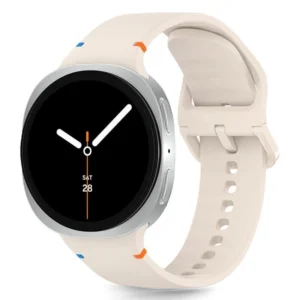 Tech-Protect Silicone Strap for Samsung Galaxy Watch 40/44/46 mm - Beigeeng