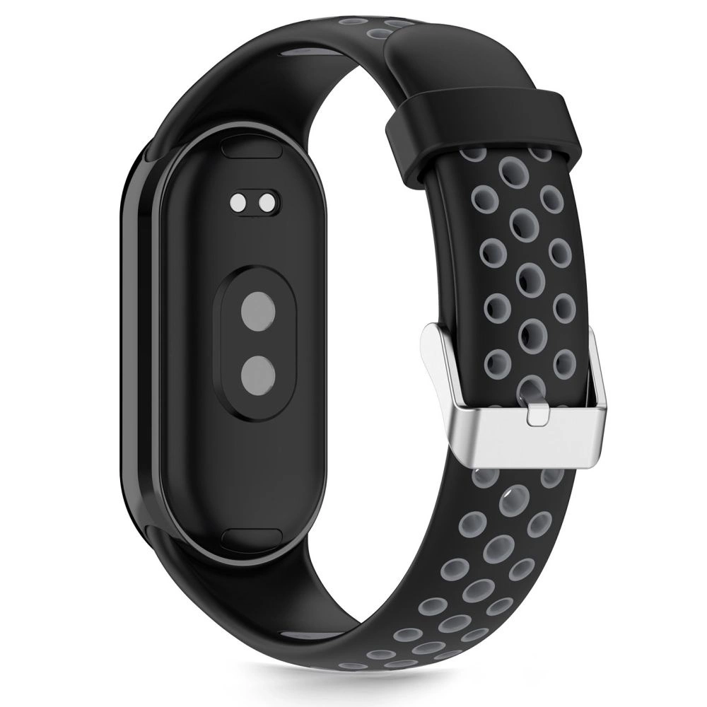 Tech-Protect IconBand Air Strap for Xiaomi Smart Band 8 / 9 / 10 / NFC - Black and Grayeng