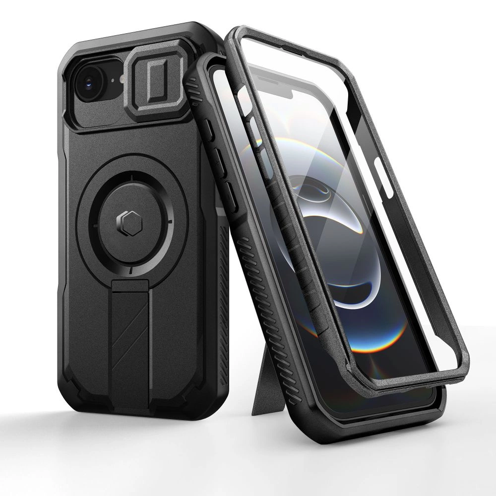 Tech-Protect Kevlar Magsafe Case for iPhone 16e - Blackeng