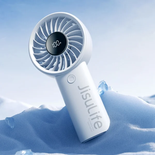 Jisulife Handheld Fan Life4 3600mAh Portable USB Fan - Grayeng