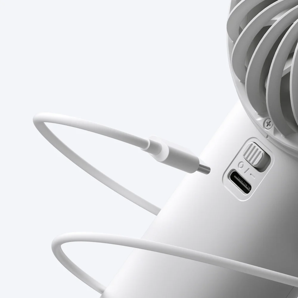 Jisulife Handheld Fan Life4 5000mAh Portable USB Fan - Grayeng