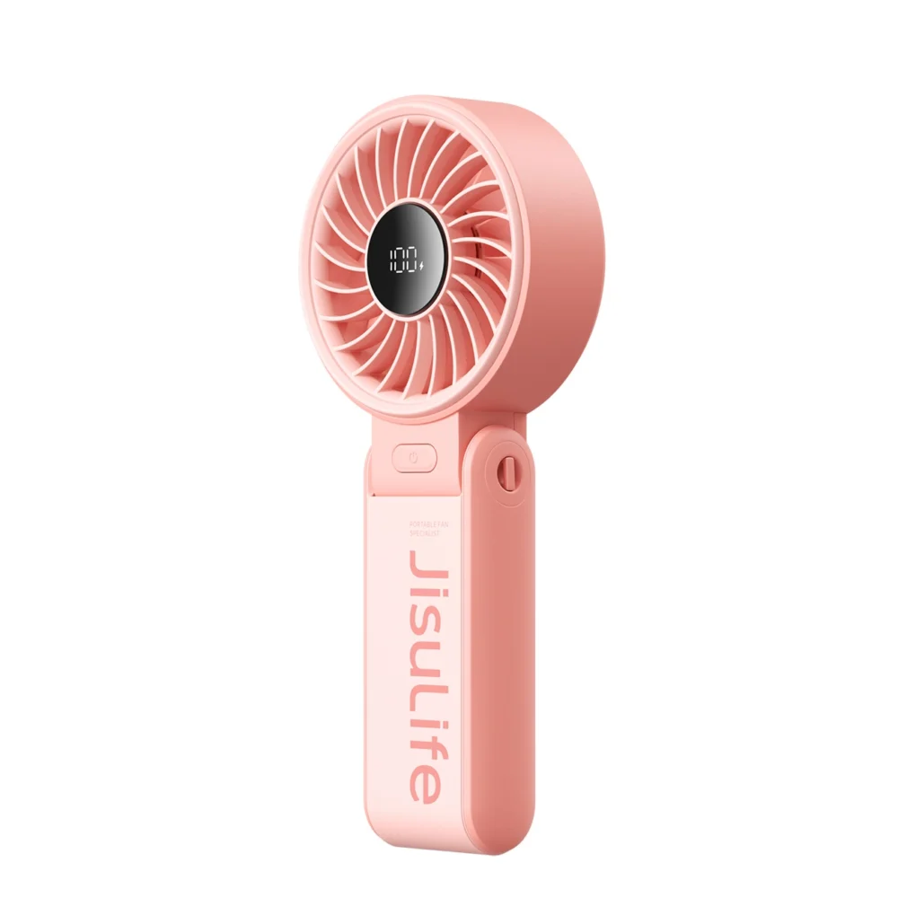Jisulife Handheld Fan Life7 3600mAh Portable USB Fan - Pinkeng