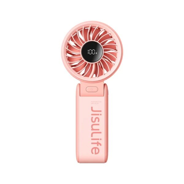 Jisulife Handheld Fan Life7 3600mAh Portable USB Fan - Pinkeng