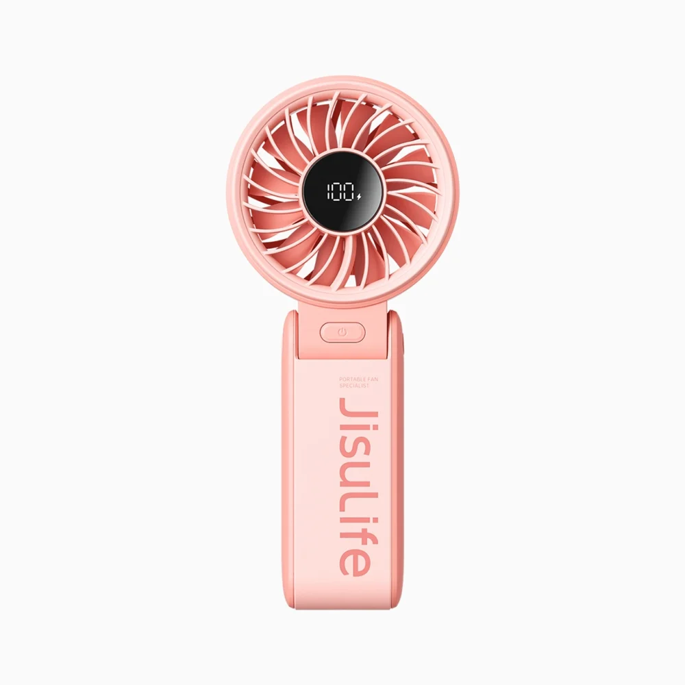 Jisulife Handheld Fan Life7 3600mAh Portable USB Fan - Pinkeng
