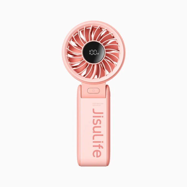 Jisulife Handheld Fan Life7 3600mAh Portable USB Fan - Pinkeng