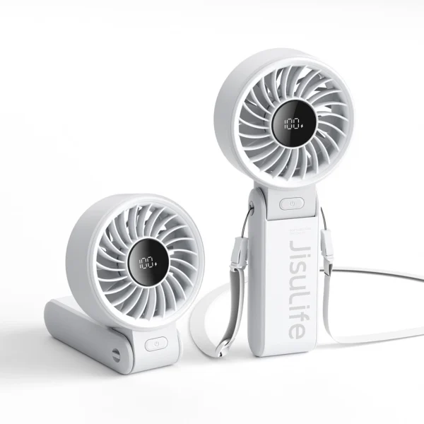 Jisulife Handheld Fan Life7 3600mAh Portable USB Fan - Grayeng