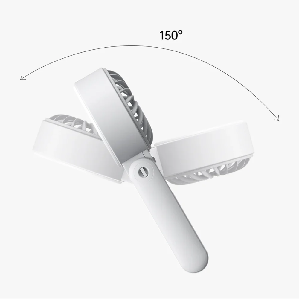 Jisulife Handheld Fan Life7 3600mAh Portable USB Fan - Grayeng
