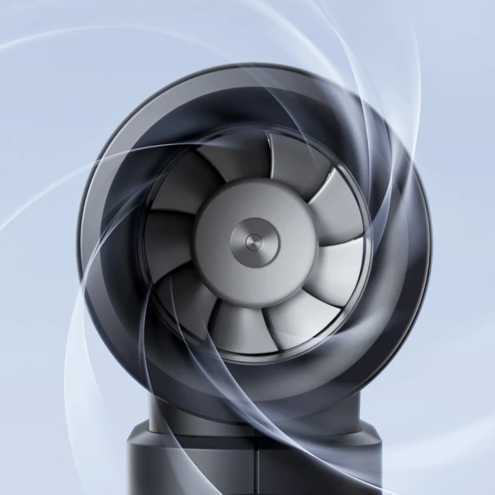 Jisulife Handheld Fan Life9 5000mAh Portable USB Fan - Blackeng