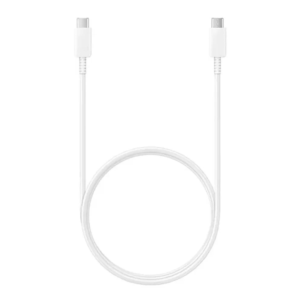 Samsung EP-TA845EWE 45W wall charger with USB-C cable Samsung EP-DW767JWE 45W 1.8m (OOB Bulk - replacement packaging) - whiteeng