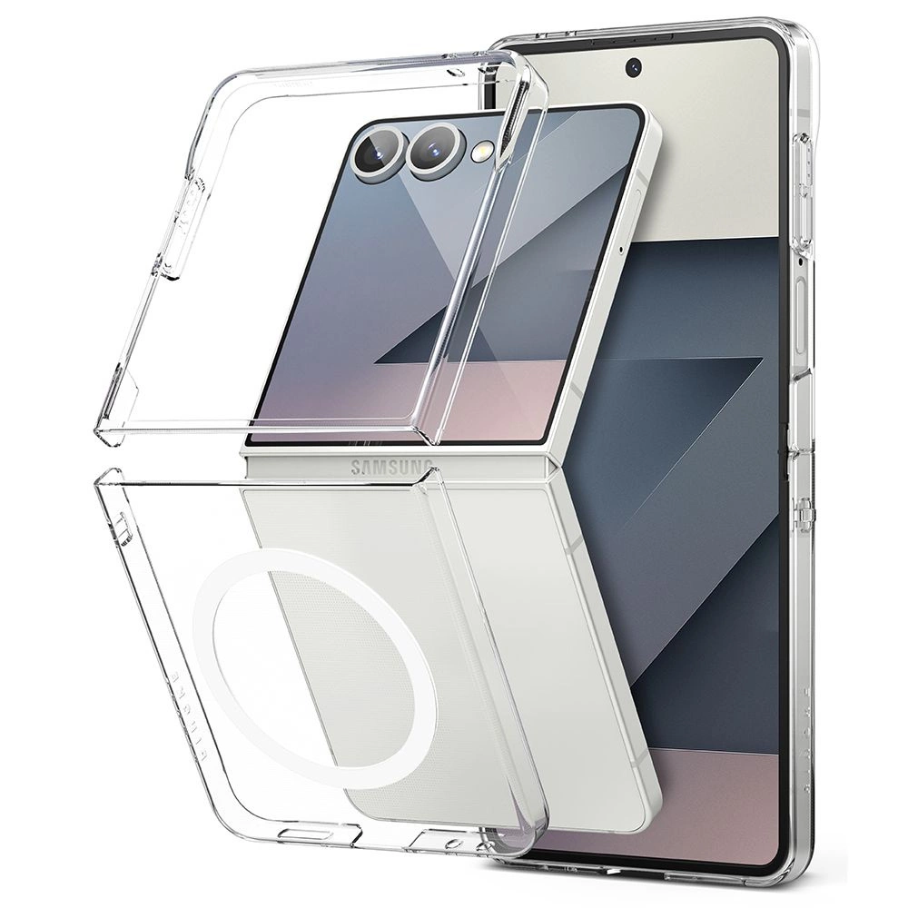 Ringke Slim Magnetic MagSafe Case for Samsung Galaxy Z Flip 7 - Transparenteng