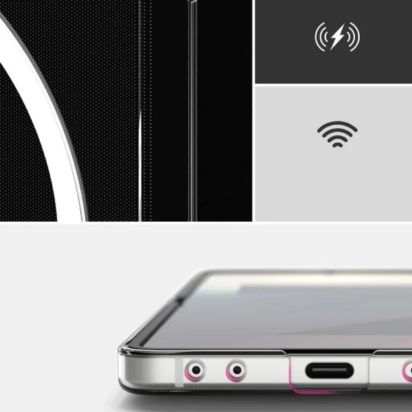 Ringke Slim Magnetic MagSafe Case for Samsung Galaxy Z Flip 7 - Transparenteng