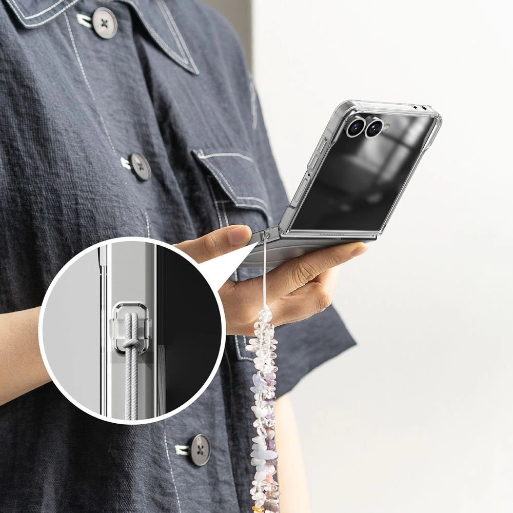 Ringke Slim Magnetic MagSafe Case for Samsung Galaxy Z Flip 7 - Transparenteng