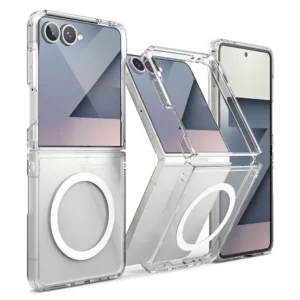 Ringke Fusion Magnetic MagSafe Case for Samsung Galaxy Z Flip 7 - Cleareng