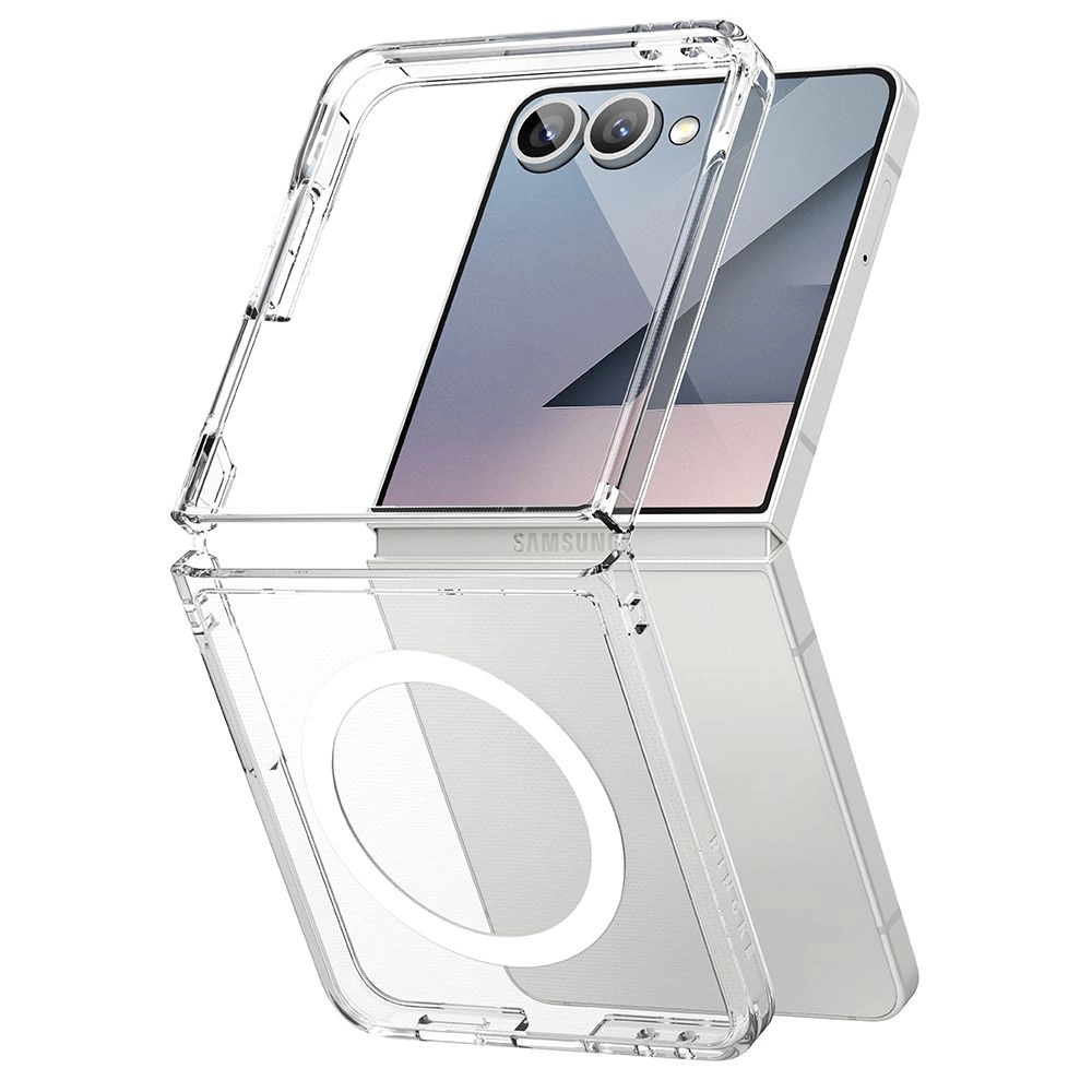 Ringke Fusion Magnetic MagSafe Case for Samsung Galaxy Z Flip 7 - Cleareng