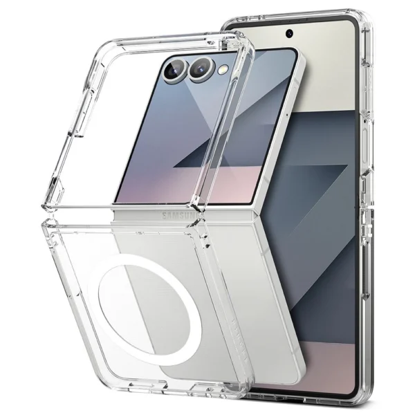 Ringke Fusion Magnetic MagSafe Case for Samsung Galaxy Z Flip 7 - Cleareng