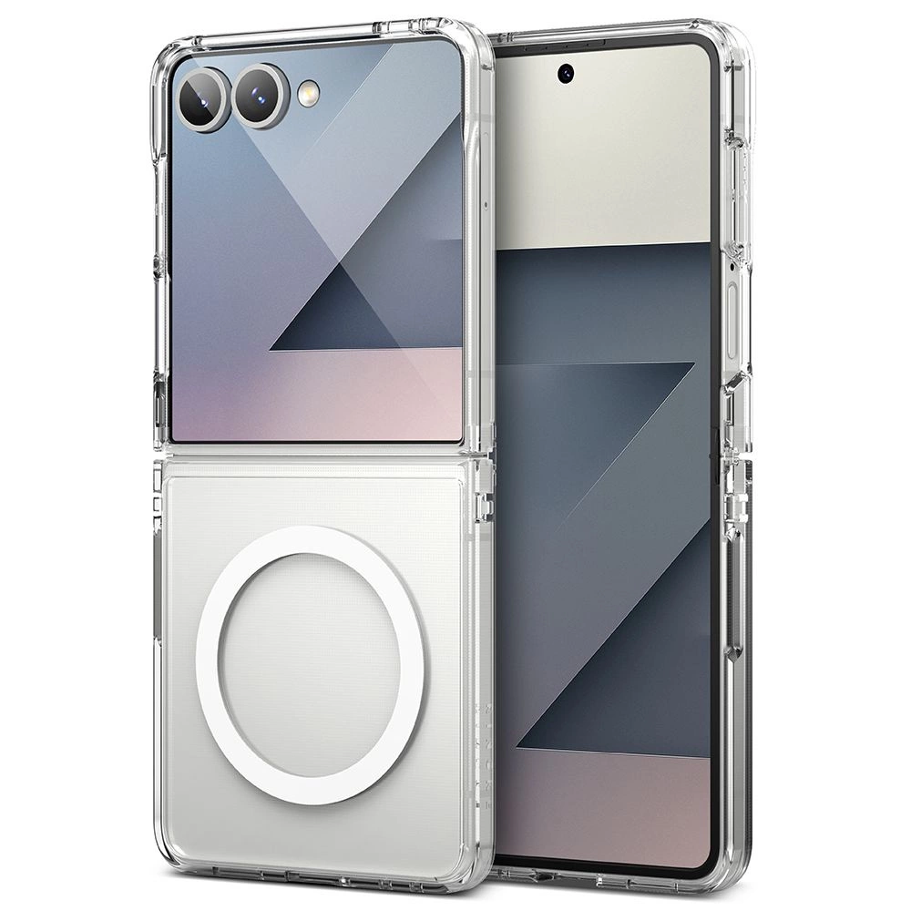 Ringke Fusion Magnetic MagSafe Case for Samsung Galaxy Z Flip 7 - Cleareng